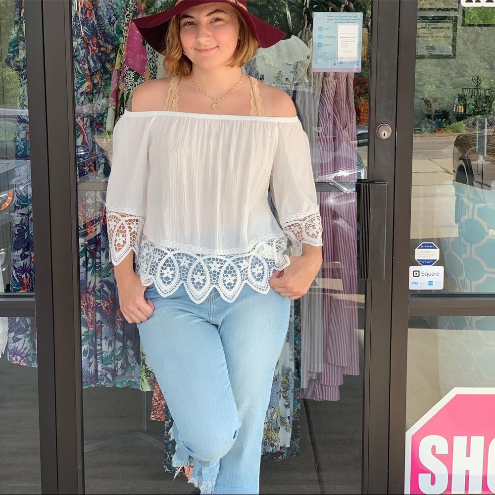 Off the shoulder Top